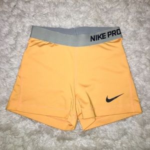 Nike Pro Spandex Orange